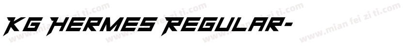 Kg Hermes Regular字体转换